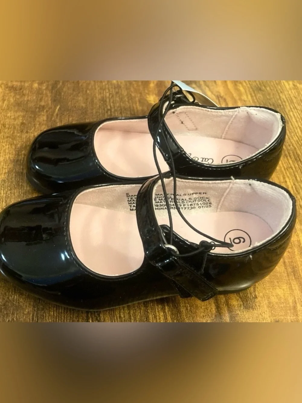 Toddler Marie Mary Jane Dress Shoes - Cat & Jack™ Black Size 6T New